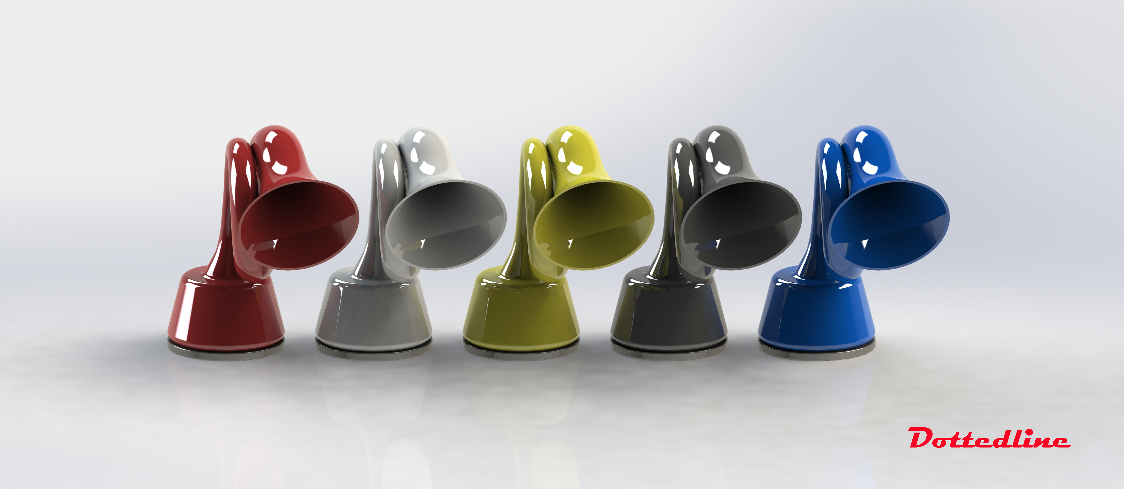 Dottedline 螺旋管道蓝牙音箱